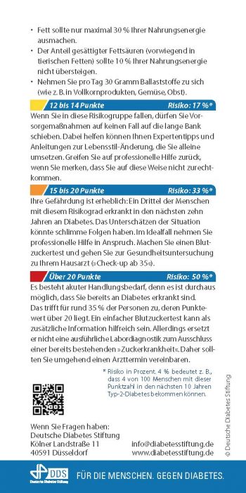 FINDRISK (Deutsche Diabetes Stiftung)